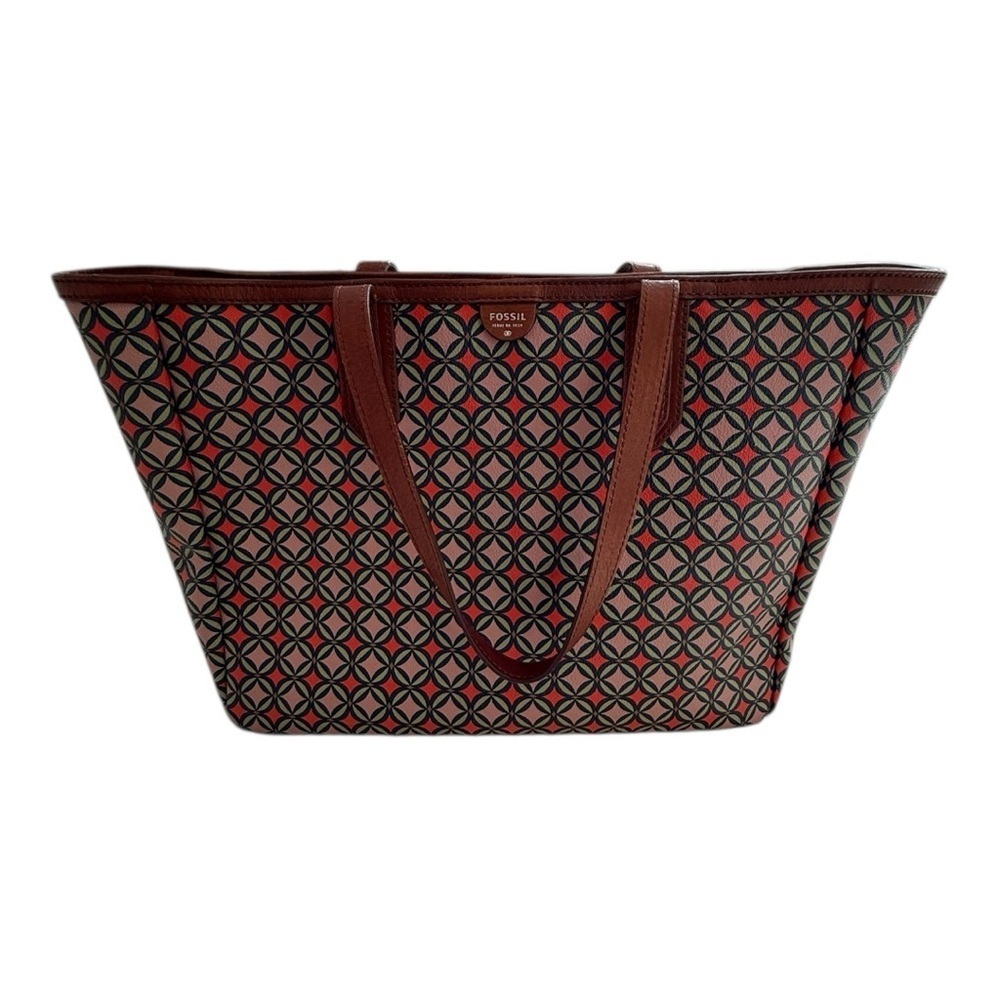 FOSSIL Sydney Signature Large Tote Bag Shoulder Purse